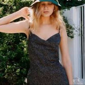 Urban Outfitters Mallory Cowl Neck Slip Dress